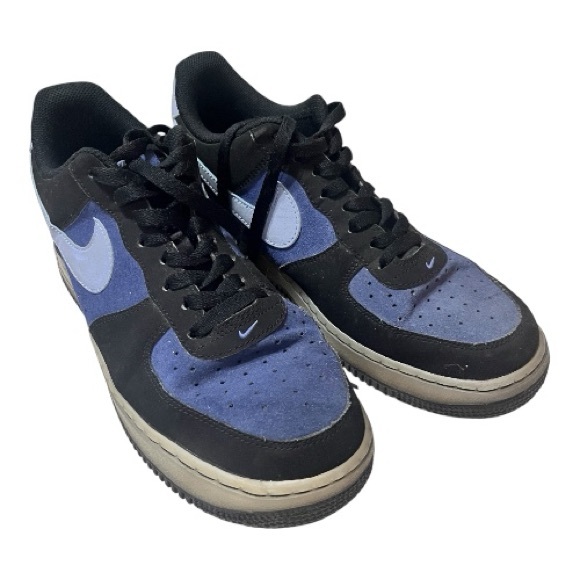 Nike Air Force 1 Low Blue Suede 488298-088 9.5